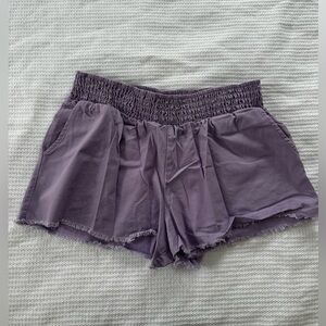 Women's Wild Fable size Large Elastic Waist Purple Shorts